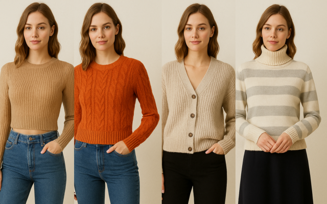 Modne swetry damskie – trendy, które warto znać w tym sezonie