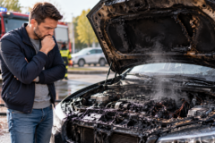 Pożar samochodu – czy AC obejmuje samozapłon, zwarcie instalacji i uszkodzenia na parkingu?